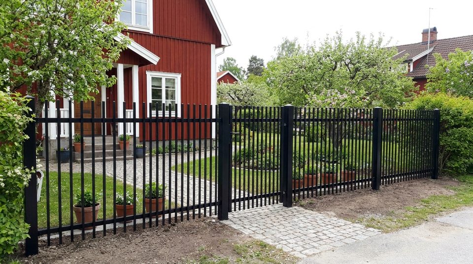 Grindar och staket